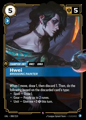 Hwei - Brooding Painter [UNL-080] — ฟอยล์