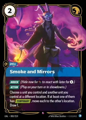 Smoke and Mirrors [UNL-083] — ฟอยล์