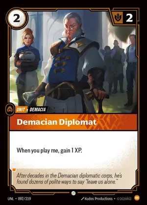 Demacian Diplomat [UNL-092] — ปกติ
