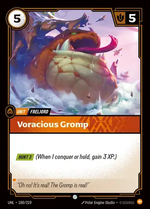 Voracious Gromp [UNL-100] — ปกติ