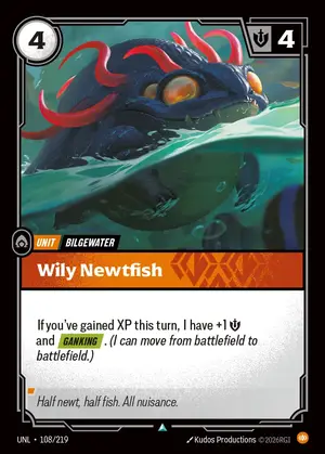 Wily Newtfish [UNL-108] — ปกติ