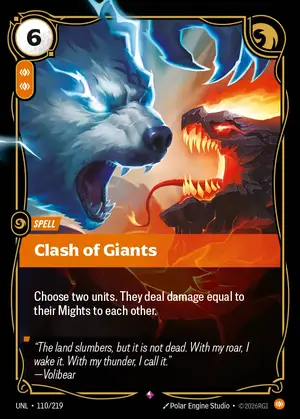Clash of Giants [UNL-110] — ฟอยล์