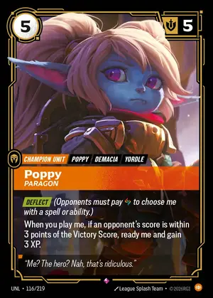 Poppy - Paragon [UNL-116] — ฟอยล์