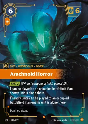 Arachnoid Horror [UNL-117] — ฟอยล์