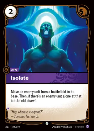 Isolate [UNL-124] — ปกติ