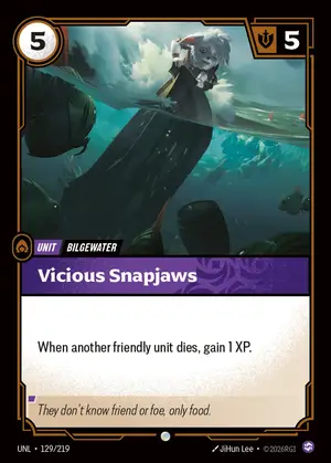 Vicious Snapjaws [UNL-129] — ปกติ