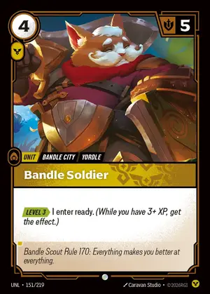 Bandle Soldier [UNL-151] — ปกติ
