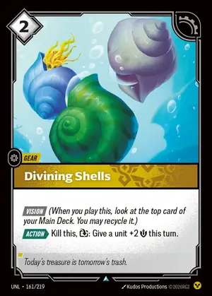 Divining Shells [UNL-161] — ปกติ