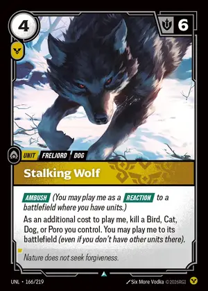 Stalking Wolf [UNL-166] — ปกติ