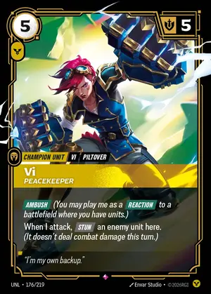 Vi - Peacekeeper [UNL-176] — ฟอยล์
