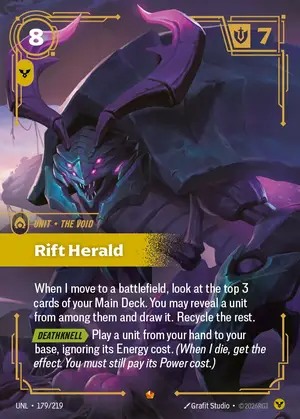 Rift Herald [UNL-179] — ฟอยล์