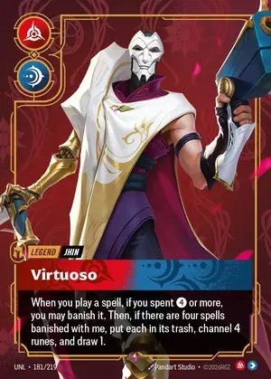 Jhin - Virtuoso [UNL-181] — ฟอยล์