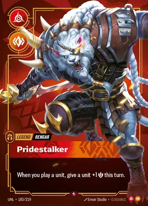 Rengar - Pridestalker [UNL-183] — ฟอยล์