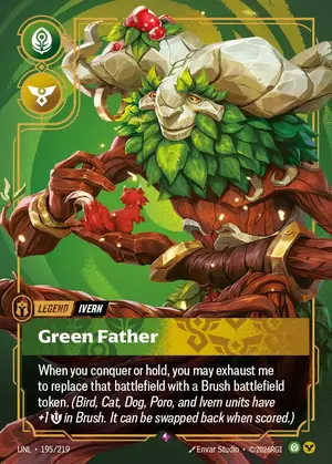 Ivern - Green Father [UNL-195] — ฟอยล์