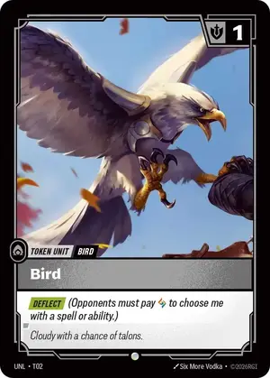 Bird // Buff UNL-T02 ปกติ — การ์ด Riftbound