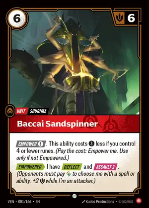 Baccai Sandspinner [VEN-001] — ปกติ
