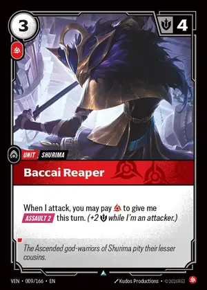 Baccai Reaper [VEN-009] — ปกติ