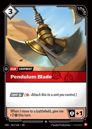 Pendulum Blade [VEN-011] — ปกติ