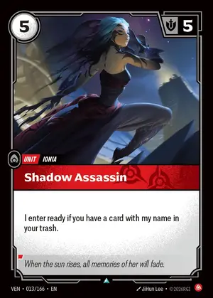 Shadow Assassin [VEN-013] — ปกติ