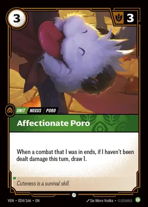 Affectionate Poro [VEN-024] — ฟอยล์