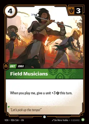 Field Musicians [VEN-026] — ปกติ