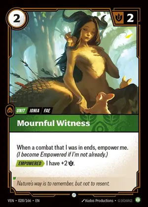 Mournful Witness [VEN-028] — ปกติ