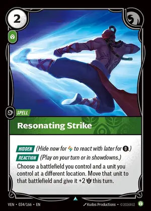 Resonating Strike [VEN-034] — ปกติ