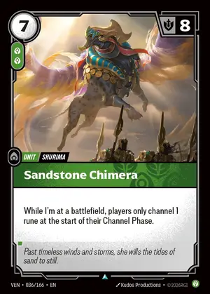 Sandstone Chimera [VEN-036] — ปกติ