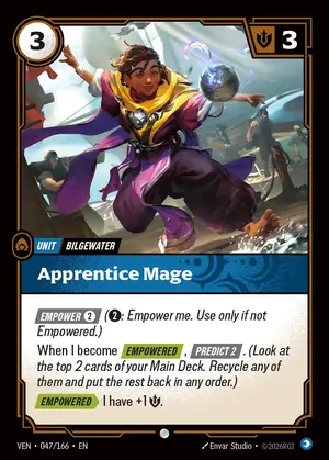 Apprentice Mage [VEN-047] — ปกติ