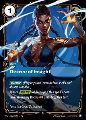 Decree of Insight [VEN-061] — ฟอยล์