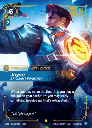 Jayce - Brilliant Inventor [VEN-068A] — ฟอยล์