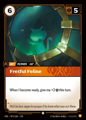Fretful Feline [VEN-071] — ฟอยล์