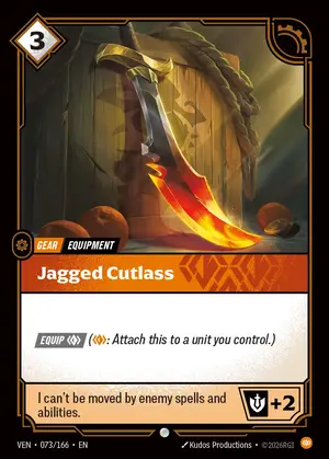 Jagged Cutlass [VEN-073] — ปกติ