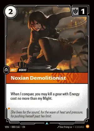 Noxian Demolitionist [VEN-080] — ปกติ