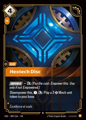 Hextech Disc [VEN-087] — ฟอยล์