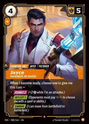 Jayce - Hammer in Hand [VEN-088] — ฟอยล์