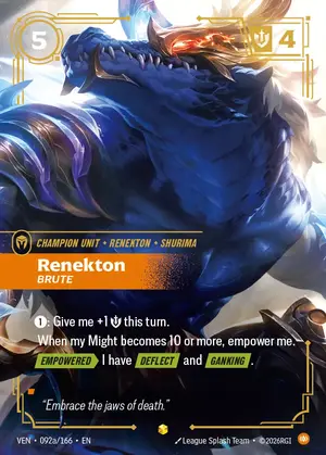 Renekton - Brute [VEN-092A] — ฟอยล์