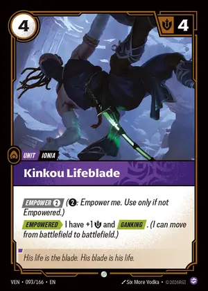 Kinkou Lifeblade [VEN-093] — ปกติ