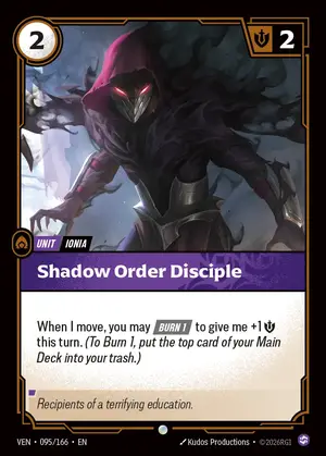 Shadow Order Disciple [VEN-095] — ปกติ
