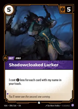Shadowblade Lurker [VEN-096] — ปกติ