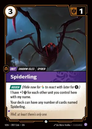 Spiderling [VEN-097] — ปกติ