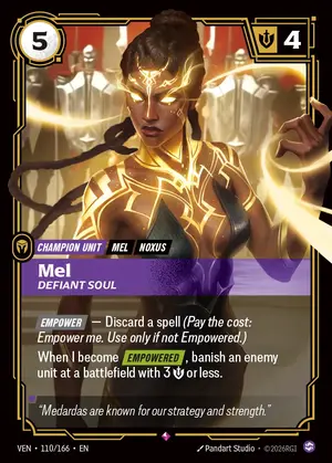 Mel - Defiant Soul [VEN-110] — ฟอยล์