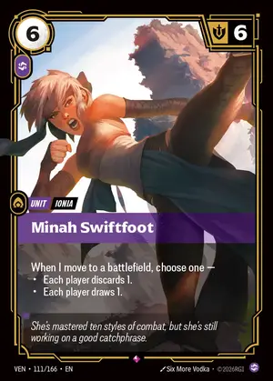 Minah Swiftfoot [VEN-111] — ฟอยล์