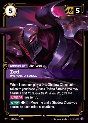 Zed - Without a Sound [VEN-112] — ฟอยล์