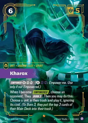 Kharox [VEN-114] — ฟอยล์