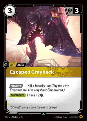 Escaped Grayback [VEN-124] — ปกติ