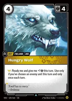 Hungry Wolf [VEN-125] — ฟอยล์