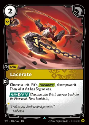 Lacerate [VEN-127] — ปกติ