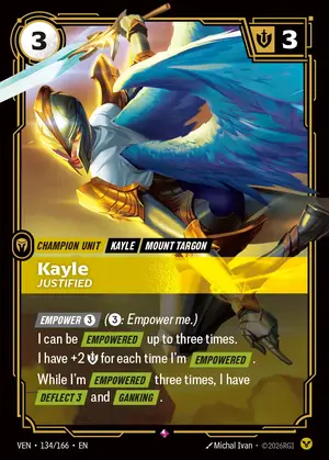Kayle - Justified [VEN-134] — ฟอยล์
