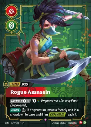 Akali - Rogue Assassin [VEN-139] — ฟอยล์